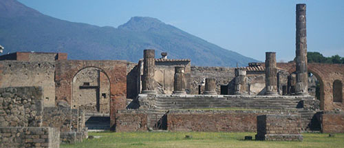 Ruins of Pompeii.