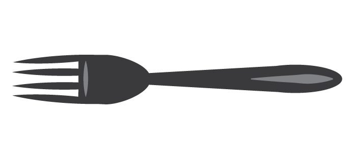 Fork vector graphic