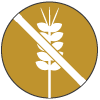 Gluten-free vector icon