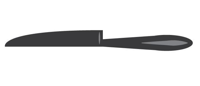 Knife vector graphic